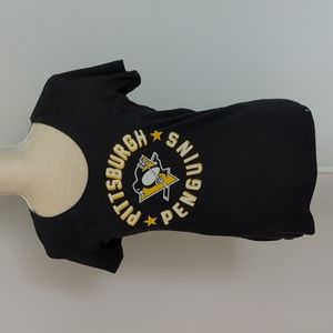 Pittsburgh penguins short sleeve gray t-shirts size small